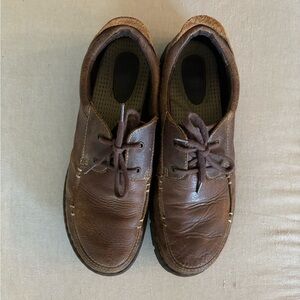 Men’s Brown Leather Dress Casual Shoes
